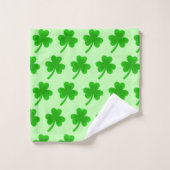 St. Patrick's Day Shamrock Pot van Gouden Keltisch Bad Handdoek (Wasdoekje)
