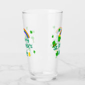 St. Patrick's Day Shamrock Pot van Gouden Keltisch Glas (Links)