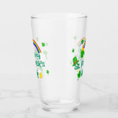 St. Patrick's Day Shamrock Pot van Gouden Keltisch Glas (Rechts)
