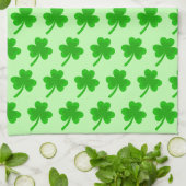 St. Patrick's Day Shamrock Pot van Gouden Keltisch Theedoek (Gevouwen)