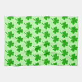 St. Patrick's Day Shamrock Pot van Gouden Keltisch Theedoek (Horizontaal)