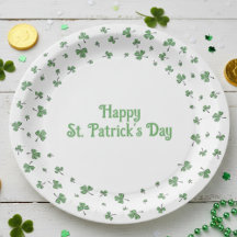 St. Patrick's Day Shamrock Rand Rond