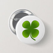 St. Patrick's Day - Shamrock Ronde Button 5,7 Cm (Voorkant /achterkant)
