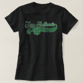 St Patrick's Day Shamrock San Antonio Texas Tx Gif T-shirt (Design voorkant)