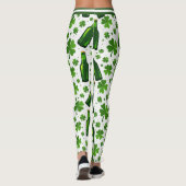St. Patrick's Day Shamrock & Schláinte Leggings (Achterkant)