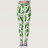 St. Patrick's Day Shamrock & Schláinte Leggings (Voorkant)