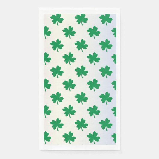 St Patrick's Day Shamrock Servet (Voorkant)