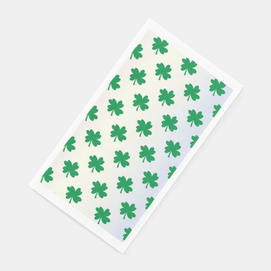 St Patrick's Day Shamrock Servet (Hoek)