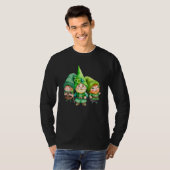 St Patricks Day Shamrock Shirt Three Gnomes St Pat (Voorkant volledig)