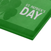 St Patrick's Day Shamrock Snijplank (Hoek)