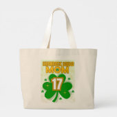 St. Patrick's Day Shamrock Squad Mama Grote Tote Bag (Achterkant)