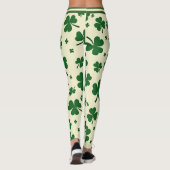 St. Patrick's Day Shamrock Swagger Leggings (Achterkant)