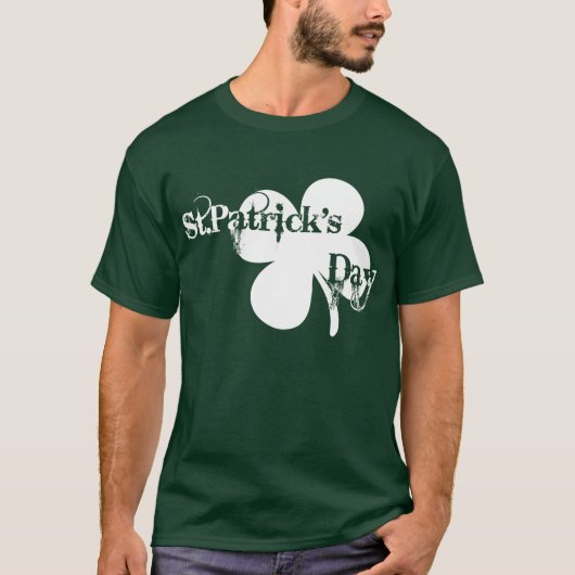 St. Patrick's Day Shamrock T-shirt (Voorkant)