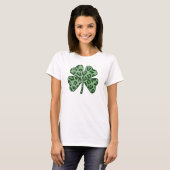 St. Patrick's Day Shamrock T-shirt (Voorkant volledig)