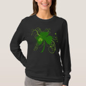 St Patricks Day Shamrock T-shirt (Voorkant)