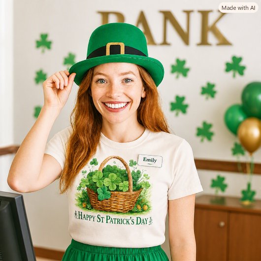 St. Patrick's Day Shamrock T-shirt