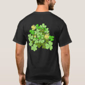 St Patricks Day Shamrock T-shirt (Achterkant)