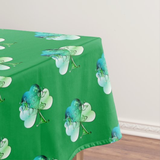 St. Patrick's Day Shamrock Tablecloth Tafelkleed (Voorbeeld)