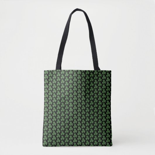 St Patrick's Day Shamrock Tote Bag (Voorkant)