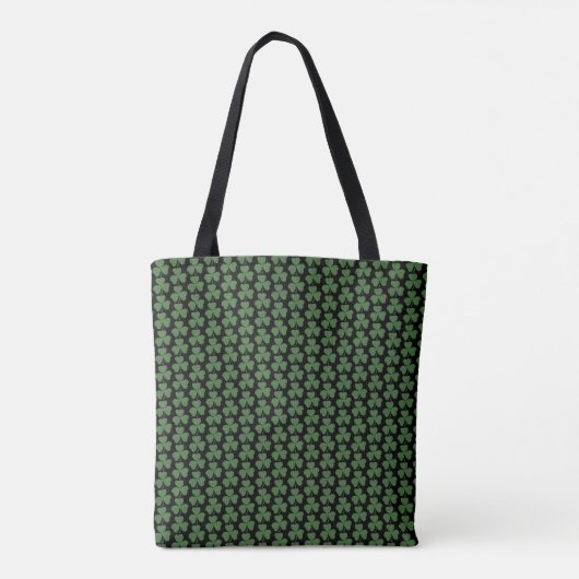 St Patrick's Day Shamrock Tote Bag (Achterkant)