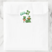 St. Patrick's Day,Shamrock Vierkante Sticker (Tas)