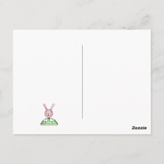 St. Patrick's Day Shamrocker Omnibus Post Kaart (Achterkant)