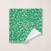 St. Patrick's Day Shamrocks Bad Handdoek (Wasdoekje)