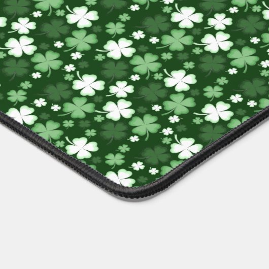 St. Patrick's Day Shamrocks Bureaumat (Hoek)