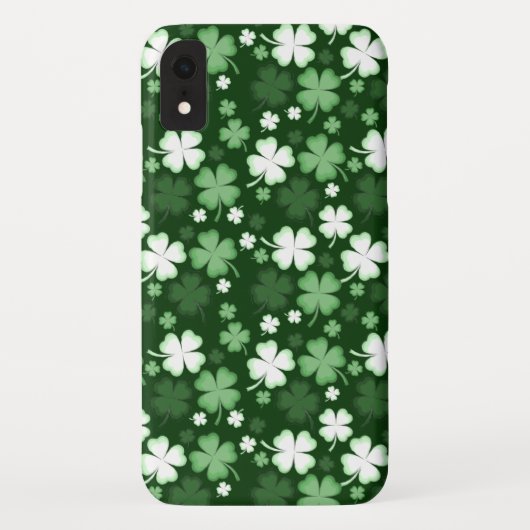 St. Patrick's Day Shamrocks Case-Mate iPhone Case (Achterkant)