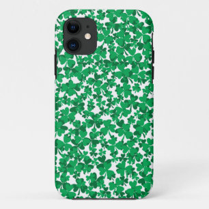 St Patrick's Day Shamrocks iPhone 11 Hoesje
