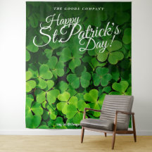 St. Patrick's Day Shamrocks | Fotobackdrop