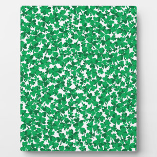 St Patrick's Day Shamrocks Fotoplaat