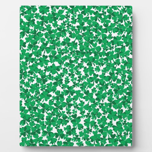 St Patrick's Day Shamrocks Fotoplaat (Voorkant)