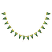 St. Patrick's Day Shamrocks Glitter Gold Drips Vlaggetjes (Alle)