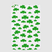 St. Patrick's Day Shamrocks Golfhanddoek (Voorkant)