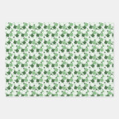 St. Patrick's Day Shamrocks Inpakpapier Vel (Voorkant 2)