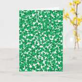 St Patrick's Day Shamrocks Kaart (Gele Bloem)