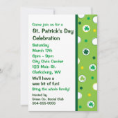 St. Patrick's Day Shamrocks Kaart (Voorkant)
