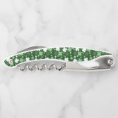 St. Patrick's Day Shamrocks Kurkentrekker (Achterkant)