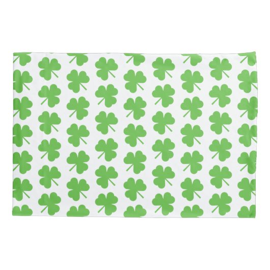 St. Patrick's Day Shamrocks Kussensloop (Achterkant)
