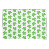 St. Patrick's Day Shamrocks Kussensloop (Voorkant)