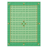St Patricks Day shamrocks leprechaun Tafelkleed (Voorkant)