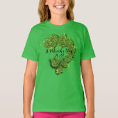 St. Patrick's Day | Shamrocks | mousserende harten T-shirt (Voorkant)