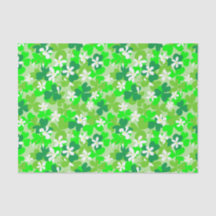 St Patrick's Day Shamrocks Pattern