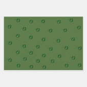 St. Patrick's Day Shamrocks set van 3 Inpakpapier Vel (Voorkant 3)