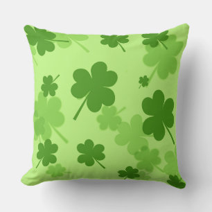 St. Patrick's Day Shamrocks Sierkussen