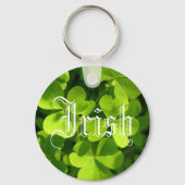 St. Patrick's Day Shamrocks Sleutelhanger (Voorkant)