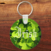 St. Patrick's Day Shamrocks Sleutelhanger (Voorkant)