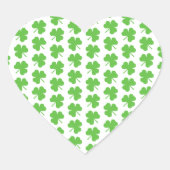 St. Patrick's Day Shamrocks Sticker (Voorkant)
