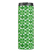 St. Patrick's Day Shamrocks Thermosbeker (Achterkant)